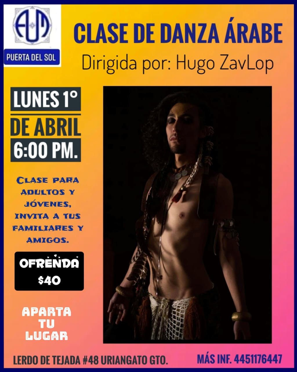 Clase de Danza Árabe
