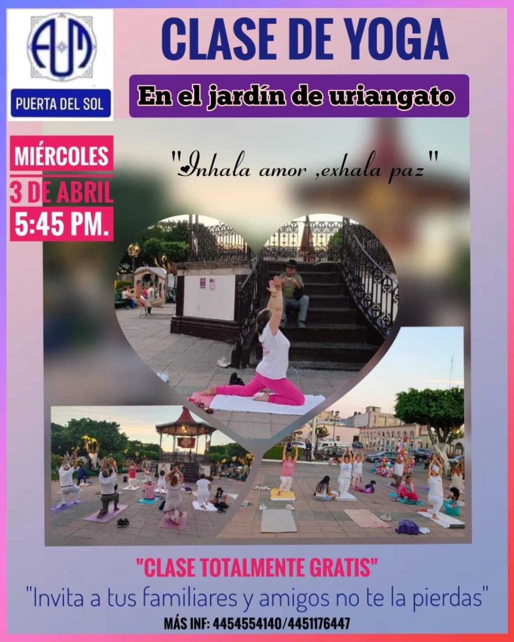 Clase de Yoga